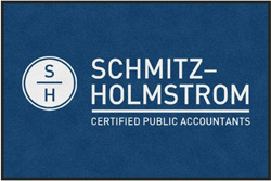 4' x 6' (45" x 69") ColorStar Impressions SH CPA Indoor Logo Mat