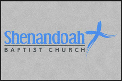 4' x 6' (45" x 69") ColorStar Impressions  SHENANDOAH  Indoor Logo Mat