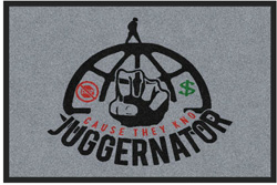2 'x 3' (24" x 35") Digiprint HD JUGGERNATOR Indoor Logo Mat