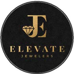 4' Round (45") Digiprint HD Custom Shape ELEVATE JEWELERS  Indoor Logo Mat