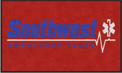 3' x 5' (35" x 59") Colorstar Impressions SOUTHWEST  Indoor Logo Mat