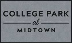 3' x 5' (35" x 58") Digiprint HD COLLEGE PARK  Indoor Logo Mat
