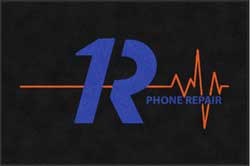 4' x 6' (45" x 69") ColorStar Impressions 1R PHONE REPAIR  Indoor Logo Mat