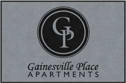 4' x 6' (45" x 69") Digiprint HD GAINESVILLE PLACE Indoor Logo Mat