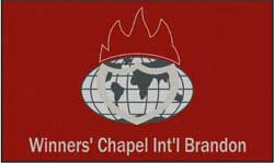 6' x 10' (70" x 119" ) Waterhog Impressions HD WINNERS CHAPEL Indoor/Outdoor Logo Mat