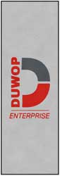 4' x 12' (45" x 143") Colorstar Impressions DUWOP Indoor Logo Mat