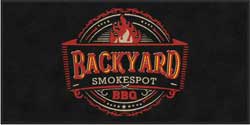 3' x 6' (35" x 69") Digiprint HD BACKYARD Indoor Logo Mat