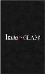3' x 5' (35" x 58") Digiprint HD HAUTE PINK GLAM  Indoor Logo Mat