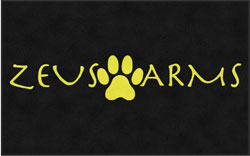 5' x 8' (58" x 95") ColorStar Impressions ZEUS ARMS Indoor Logo Mat