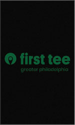 6' x 10' (70" x 119" ) Waterhog Impressions HD FIRST TEE   Indoor/Outdoor Logo Mat