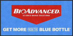 3' x 6' (35" x 69") ColorStar Impressions  BIOADVANCED  Indoor Logo Mat