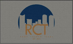 6' x 10' (70" x 119" ) Waterhog Impressions HD RCT  Indoor/Outdoor Logo Mat