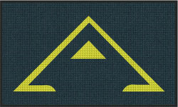 3' x 5 (35" x 59") Waterhog Inlay ALLTIMATE  Indoor/Outdoor Logo Mat
