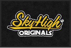 2' x 3' (24" x 35") ColorStar Impressions SKYHIGH  Indoor Logo Mat