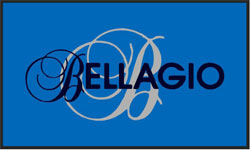 3' x 5' (35" x 58") Berber Impressions HD BELLAGIO Indoor-Outdoor Logo Mat