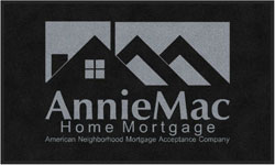 3' x 5' (35" x 58") Digiprint HD  ANNIEMAC Indoor Logo Mat