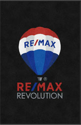 4' x 6' (45" x 69") Digiprint HD RE/MAX REVOLUTION  Indoor Logo Mat