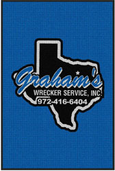 4' x 6' (45" x 69") Waterhog Impressions HD  GWS  Indoor/Outdoor Logo Mat