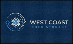 3' x 5' (35" x 58") Waterhog Impressions HD WEST COAST Indoor-Outdoor Logo Mat