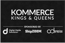4' x 6' (45" x 69") Digiprint HD KOMMERCE  Indoor Logo Mat