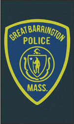 6' x 10' (70" x 118") Waterhog Inlay GREAT BARRINGTON  Indoor/Outdoor Logo Mat