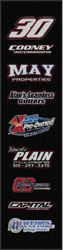 3' x 12' Waterhog Impressions HD COONEY  Indoor/Outdoor Logo Mat