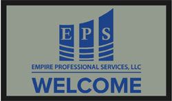 3' x 5' (34" x 58") Floor Impressions EPS  Rubber Logo Mat