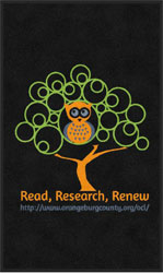 3' x 5' (35" x 58") Digiprint HD READ RESEARCH RENEW  Indoor Logo Mat
