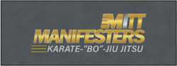 6' x 16' (68" x 190") Colorstar Impressions MITT MANIFESTERS  Indoor Logo Mat