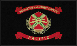 3' x 5' (35" x 58") Waterhog Impressions HD IMCOM Indoor-Outdoor Logo Mat