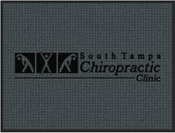 3' x 4' (35" x 45") Waterhog Impressions HD SOUTH TAMPA  Indoor-Outdoor Logo Mat