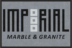 2 'x 3' (24" x 35") Digiprint HD IMPERIAL  Indoor Logo Mat