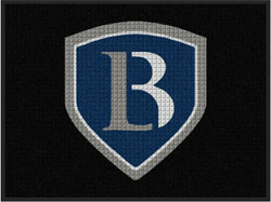 3' x 4' (35" x 45") Waterhog Impressions HD BERLIN LAW  Indoor-Outdoor Logo Mat