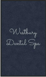 3' x 5' (35" x 58") Digiprint HD WESTBURY DENTAL  Indoor Logo Mat