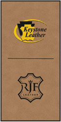 4' x 8' (45" x 95") Digiprint HD KEYSTONE LEATHER  Indoor Logo Mat
