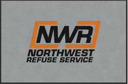 4' x 6' (45" x 69") ColorStar Impressions NWR Indoor Logo Mat