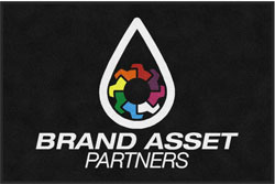 4' x 6' (45" x 69") Digiprint HD BRAND ASSET Indoor Logo Mat