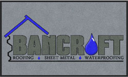 3' x 5' (35" x 58") Digiprint HD BANCROFT Indoor Logo Mat