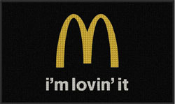 3' x 5' (35" x 58") Waterhog Impressions HD MCDONALD'S  Indoor-Outdoor Logo Mat