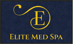 3' x 5' (35" x 59") Colorstar Impressions  ELITE MED SPA  Indoor Logo Mat