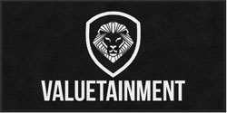 3' x 6' (35" x 69") Digiprint HD VALUETAIMENT Indoor Logo Mat