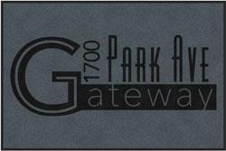 4' x 6' (45" x 69") Digiprint HD 1700 GATEWAY  Indoor Logo Mat