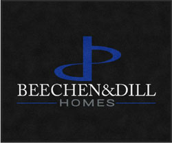 5' x 6' (58" x 68") Digiprint HD BEECHEN & DILL Indoor Logo Mat