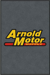 4' x 6' (45" x 69") ColorStar Impressions  ARNOLD MOTOR  Indoor Logo Mat