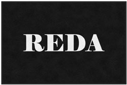 4' x 6' (45" x 69") Digiprint HD REDA  Indoor Logo Mat
