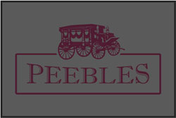 4' x 6' (45" x 69") Berber Impressions HD PEEBLES  Indoor/Outdoor Logo Mat