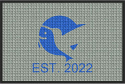 2 'x 3' (24" x 35") Waterhog Inlay EST 2022 Indoor/Outdoor Logo Mat