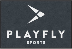 4' x 6' (45" x 69") Digiprint HD  PLAYFLY  Indoor Logo Mat