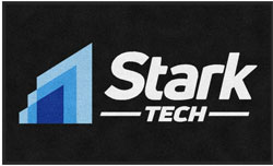 3' x 5' (35" x 58") Digiprint HD STARK TECH Indoor Logo Mat