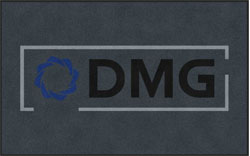 5' x 8' (58" x 95") Digiprint HD  DMG Indoor Logo mat